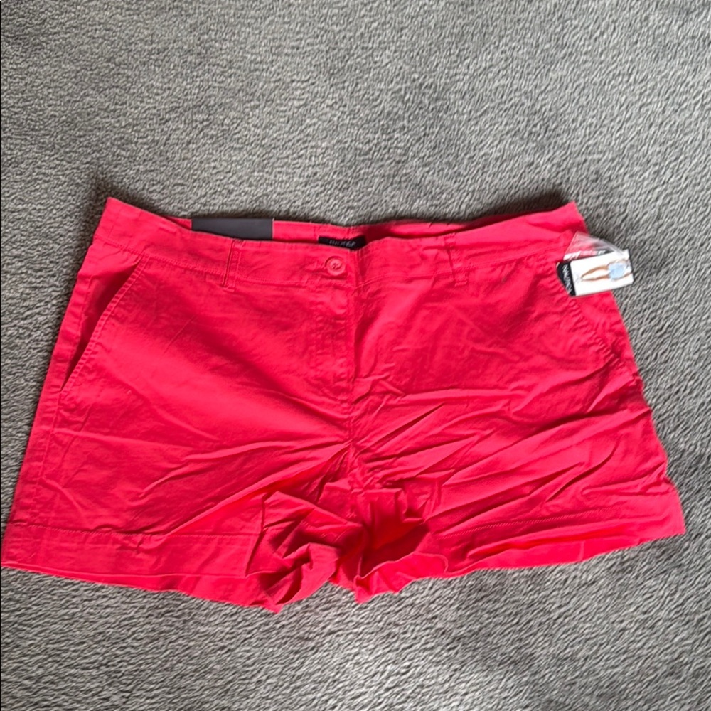 NAUTICA Women's Red Shorts. Size 16.